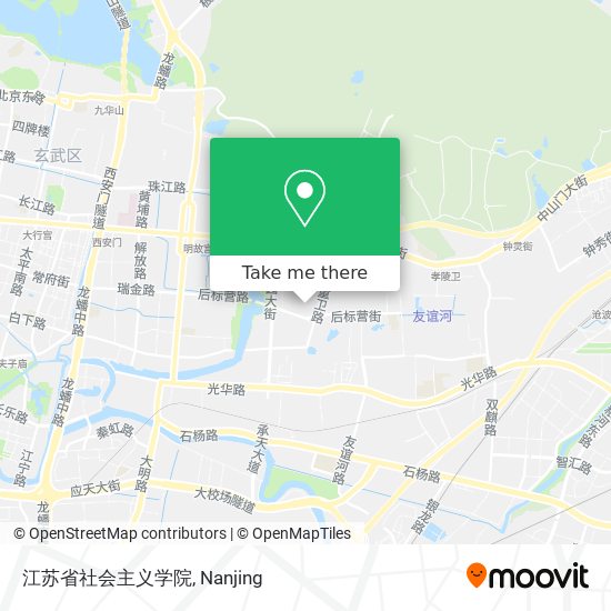 江苏省社会主义学院 map