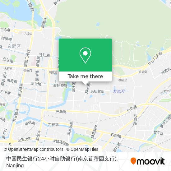 中国民生银行24小时自助银行(南京苜蓿园支行) map