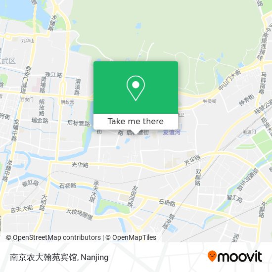 南京农大翰苑宾馆 map