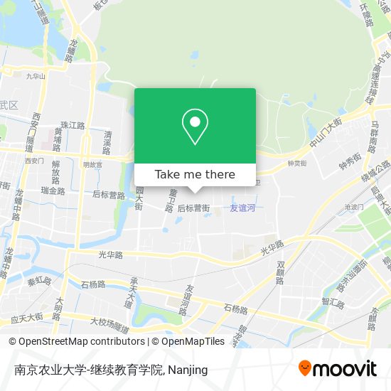 南京农业大学-继续教育学院 map