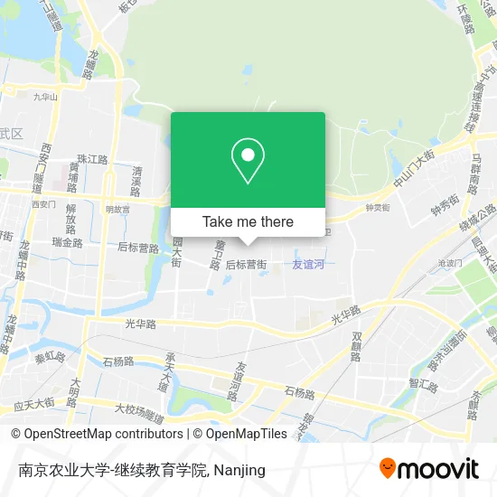 南京农业大学-继续教育学院 map
