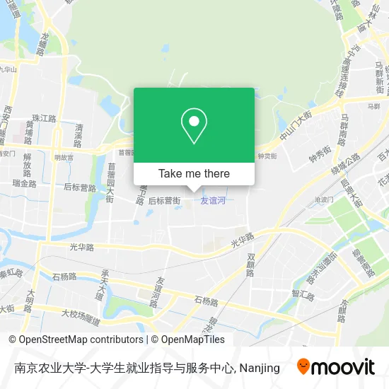 南京农业大学-大学生就业指导与服务中心 map