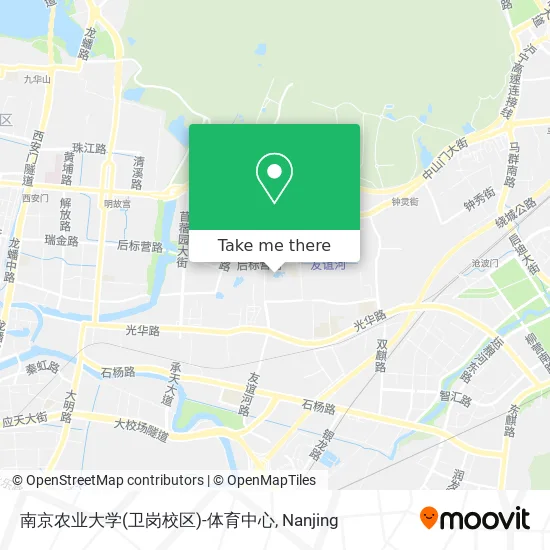 南京农业大学(卫岗校区)-体育中心 map