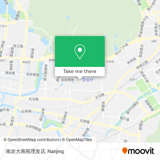 南农大南苑理发店 map