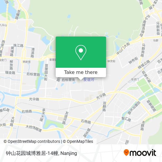钟山花园城博雅居-14幢 map