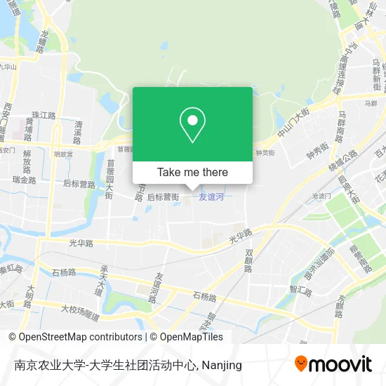 南京农业大学-大学生社团活动中心 map