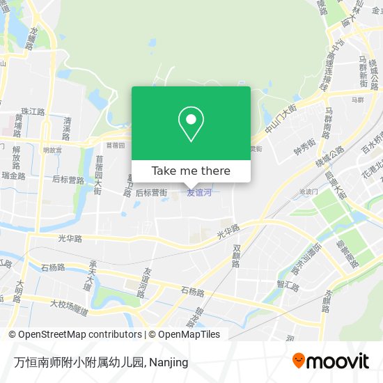 万恒南师附小附属幼儿园 map