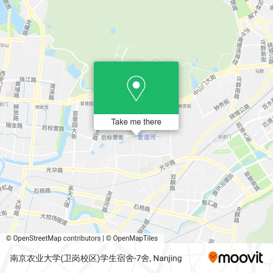 南京农业大学(卫岗校区)学生宿舍-7舍 map