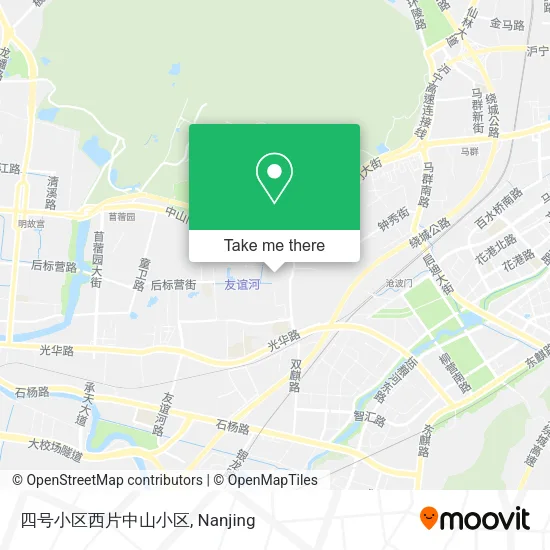 四号小区西片中山小区 map