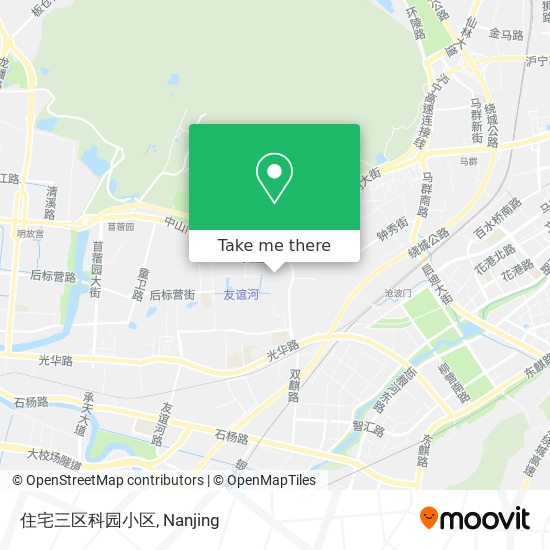 住宅三区科园小区 map