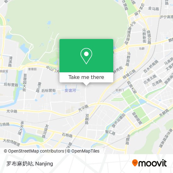 罗布麻奶站 map