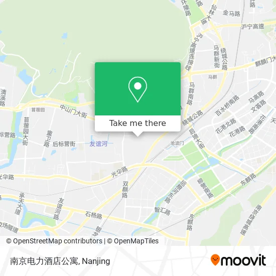 南京电力酒店公寓 map