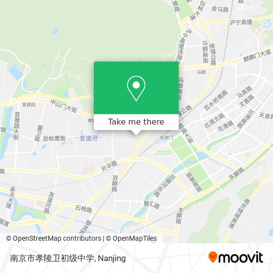 南京市孝陵卫初级中学 map