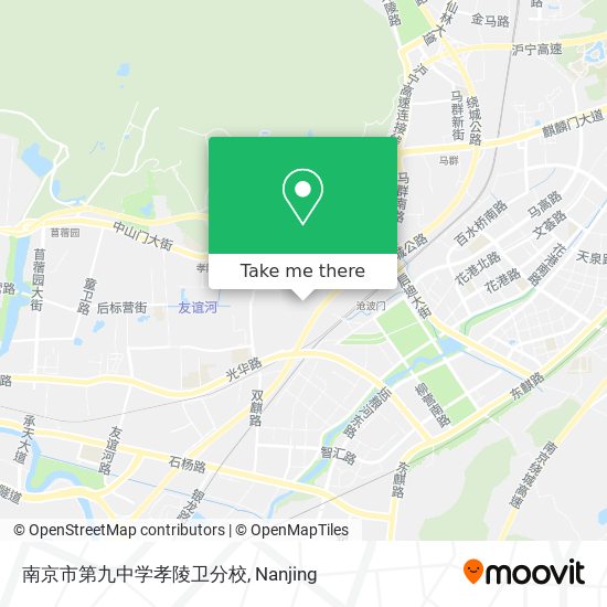 南京市第九中学孝陵卫分校 map