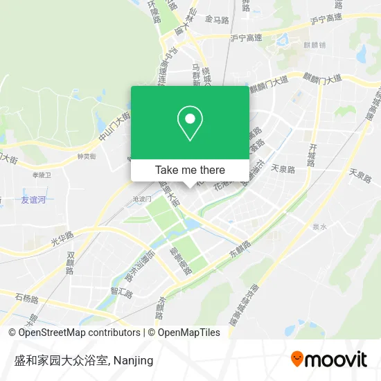 盛和家园大众浴室 map