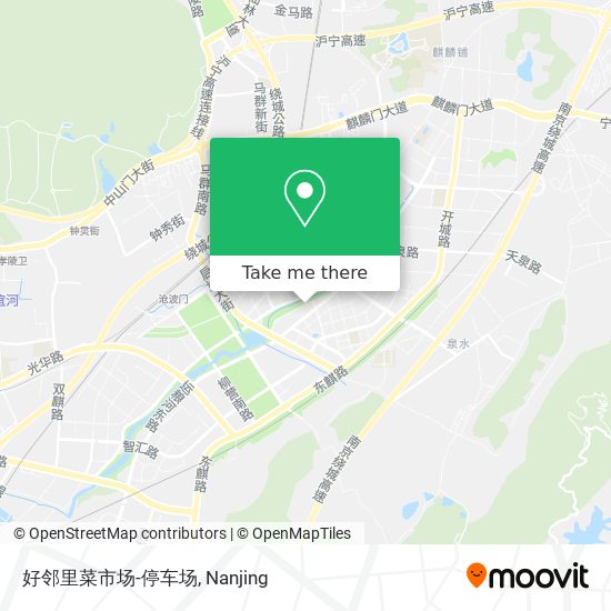 好邻里菜市场-停车场 map
