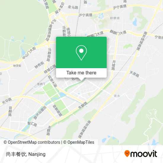 尚丰餐饮 map