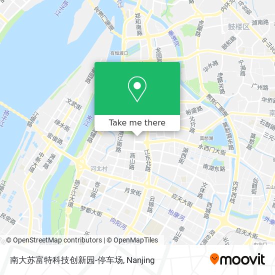 南大苏富特科技创新园-停车场 map
