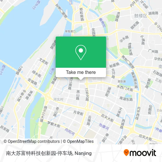 南大苏富特科技创新园-停车场 map