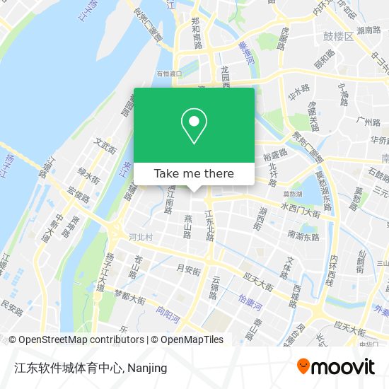 江东软件城体育中心 map