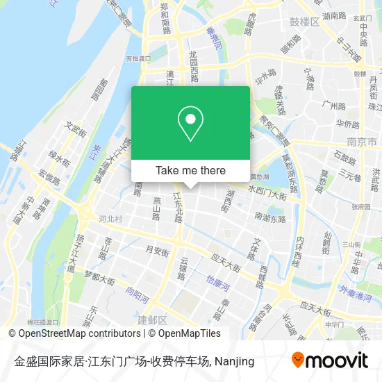 金盛国际家居·江东门广场-收费停车场 map