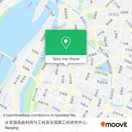 水资源高效利用与工程安全国家工程研究中心 map