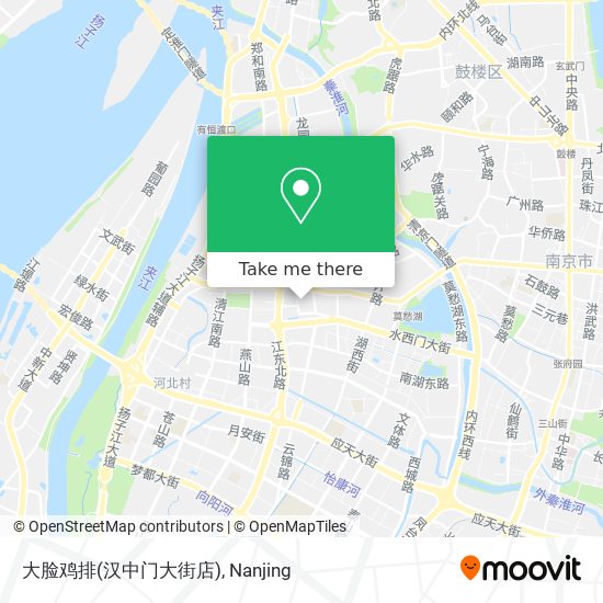 大脸鸡排(汉中门大街店) map