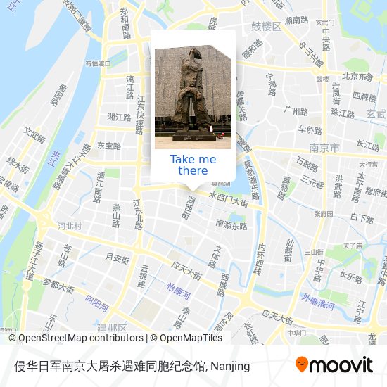 侵华日军南京大屠杀遇难同胞纪念馆 map