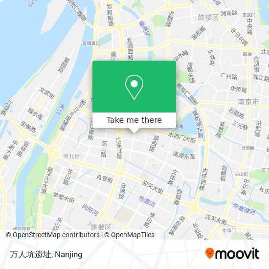 万人坑遗址 map