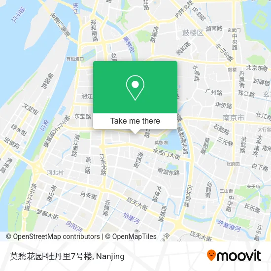 莫愁花园-牡丹里7号楼 map