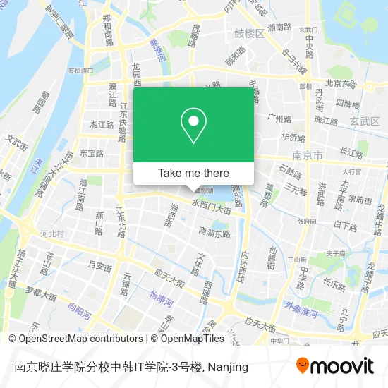 南京晓庄学院分校中韩IT学院-3号楼 map
