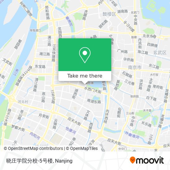晓庄学院分校-5号楼 map
