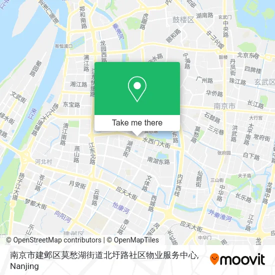 南京市建邺区莫愁湖街道北圩路社区物业服务中心 map