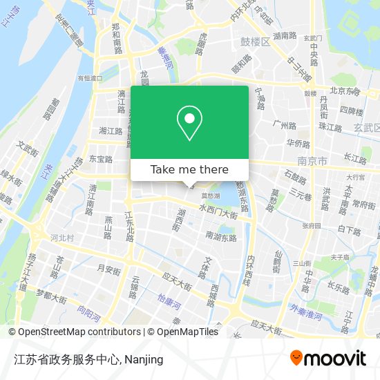 江苏省政务服务中心 map