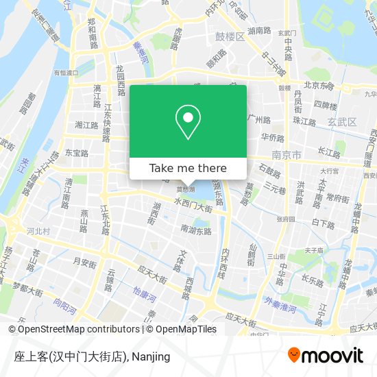座上客(汉中门大街店) map