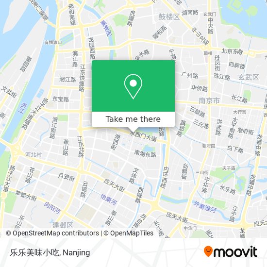 乐乐美味小吃 map