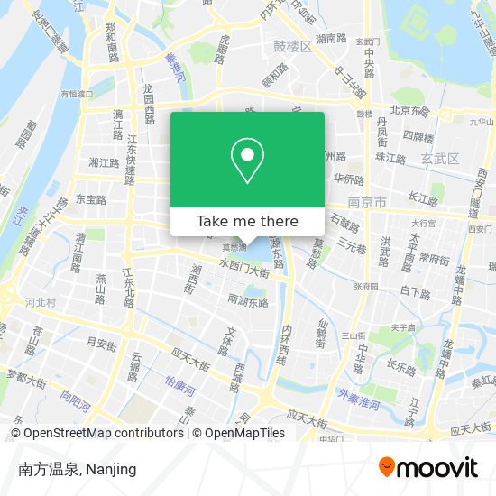 南方温泉 map