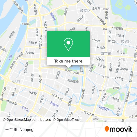 玉兰里 map