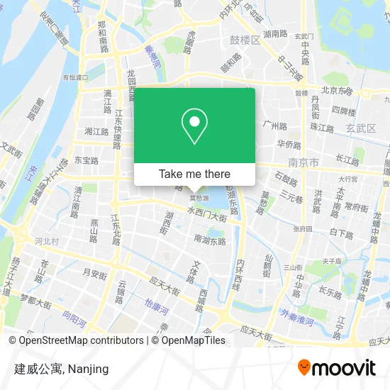建威公寓 map