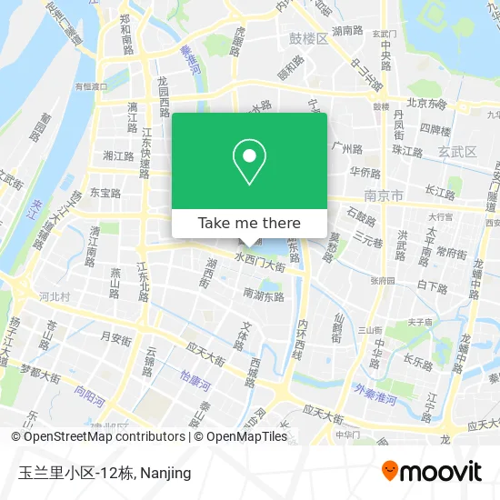 玉兰里小区-12栋 map