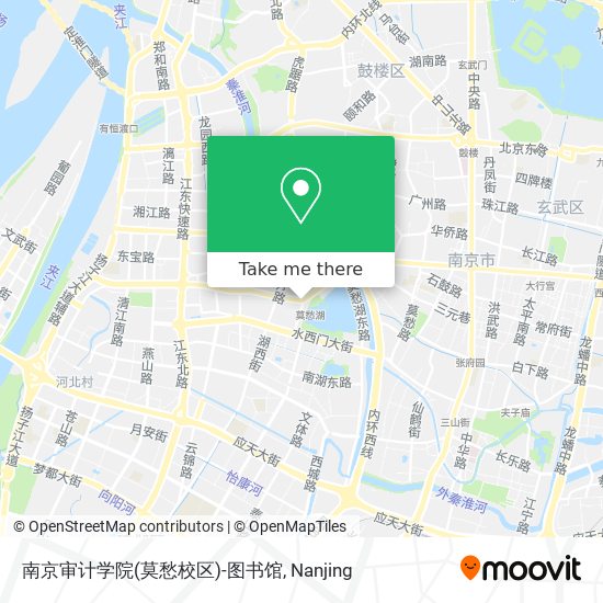 南京审计学院(莫愁校区)-图书馆 map