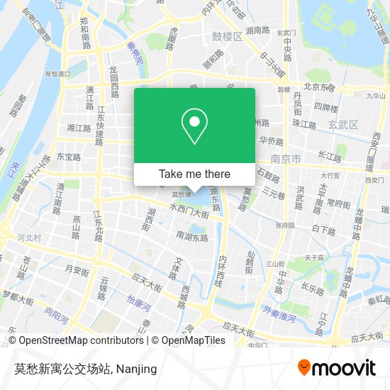 莫愁新寓公交场站 map