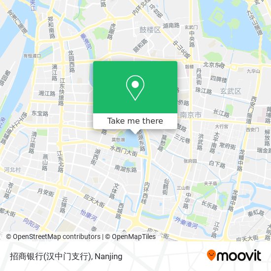 招商银行(汉中门支行) map