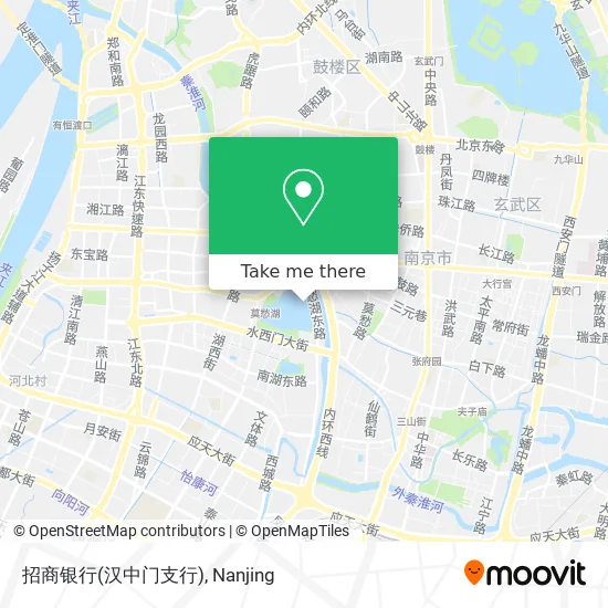 招商银行(汉中门支行) map