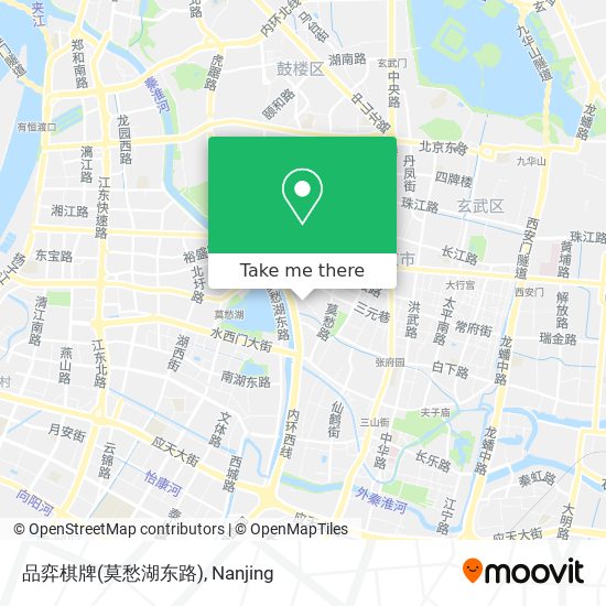 品弈棋牌(莫愁湖东路) map