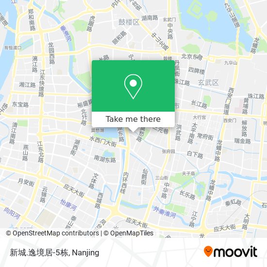 新城.逸境居-5栋 map