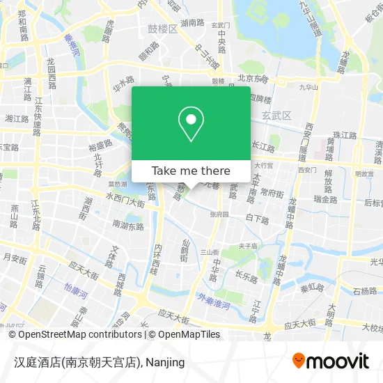 汉庭酒店(南京朝天宫店) map