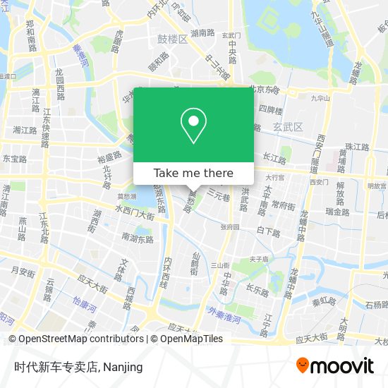 时代新车专卖店 map