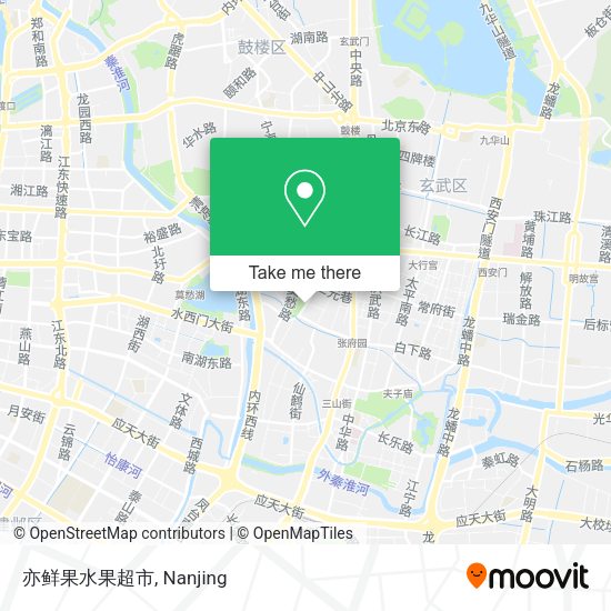 亦鲜果水果超市 map