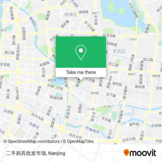 二手厨具批发市场 map
